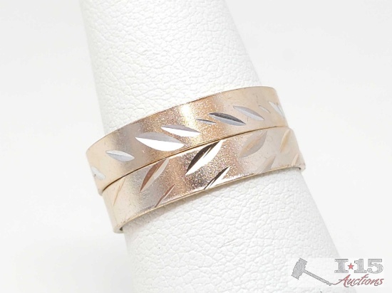2 Costume Jewelry Rings