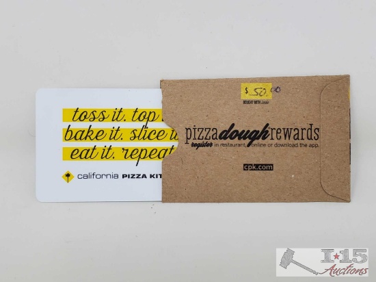 $50 California Pizza Kitchen Gift Card