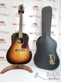 2014 Gibson J-45 Standard Acoustic Guitar with Gibson Hard Case
