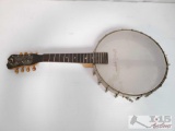 Vintage Supertone 8-String Short Neck Banjo