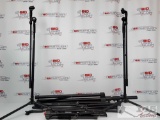 6 Microphone Stands With Case