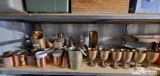 Copper Lamp, Mugs, Cups, Tea kettle, and More