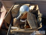 1940s GM Fuel Filter, Gasoline Cover And Cap , Suncast Box, And More