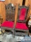 Two Wooden Carved Chairs