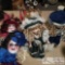 Porcelain Dolls, Porcelain Masks And Jester Masks