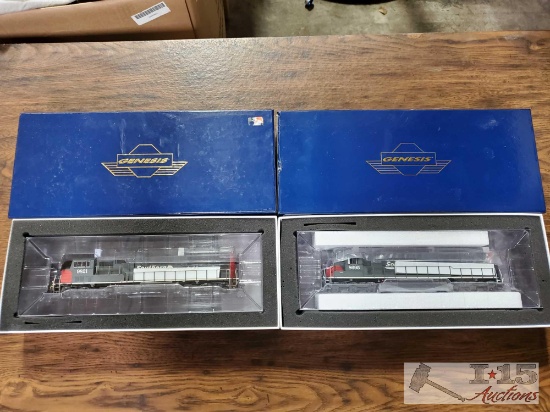 2 Genesis HO Scale Southern Pacific Locomotives