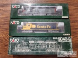3 Kato HO Scale Locomotives