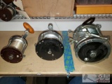 3 Vintage Penn Deep Sea Fishing Reels