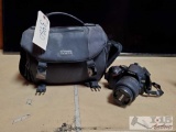 Nikon D5200 Camera, Case, And Accessories