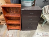 Book shelf and dresser