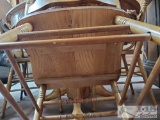 Wooden Dinningroom Table And Chairs