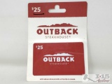$25 Outback Steakhouse Gift Card