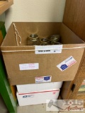 3 Boxes of Mason Jars