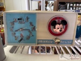 General Electric Mickey Mouse Clock and Radio