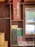 Antique Wooden Signs