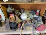 Antique Horseshoes, Wedges, Pulleys, Hinges, and More