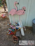 Wooden Yard Decor