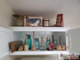 Vintage Kitchen Decor And Mason Jars