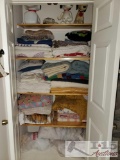 Closet Full Of Blankets, Quilts, And More