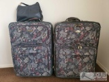 Two Travel Bags And One Leather Purse