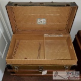 Metal And Wooden Chest