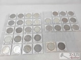 Approx 33 Eisenhower One Dollad Coins Ranging Between 1776 To 1974
