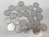 Approx 24 Eisenhower One Dollar Coins Ranging Between 1776 To 1978