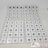 Approx 77 Roosevelt Dimes Ranging Between 1965 To 1991