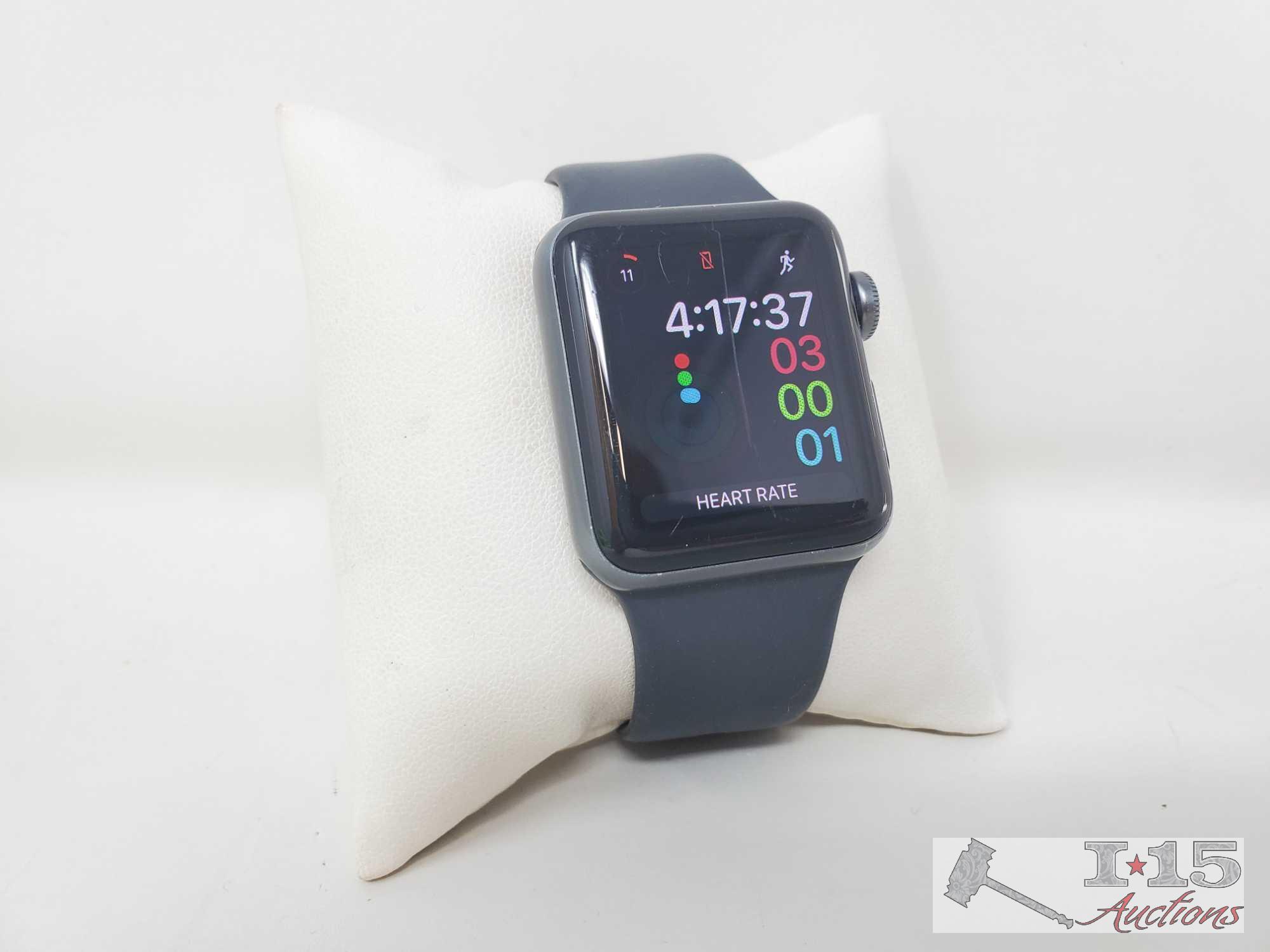 Apple Watch Series 3 38MM Aluminum Case Ion-X | Proxibid