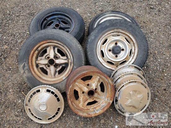 Vintage Toyota Wheels and Wheel Covers