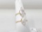 2 14k Gold Marquise Diamond Simulant Fashion Rings 4.7g