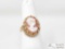 14k Gold Cameo Ring 4.1g