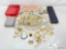 Costume Jewelry And 3 Jewelry Boxes