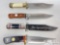 4 American Knives From Bowie Knife Collection