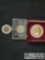 225th Anniversary Freedom Coin , Kennedy Half Dollar and 1948 Penny