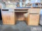 Large Wooden Office Desk