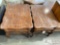 2 Wooden Vintage Side Tables