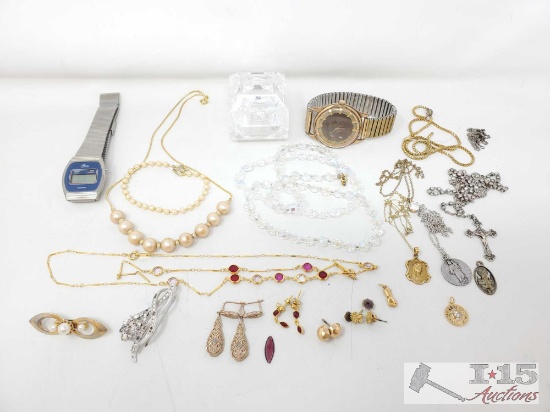 Costume Jewelry And Ring Box