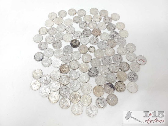 600g Of Pre 1964 Quarters