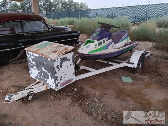 1993 Zieman Trailer with Bombardier Seadoo