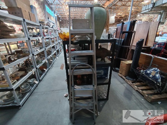 1) KELLER 6ft Ladder 1) Step Stole