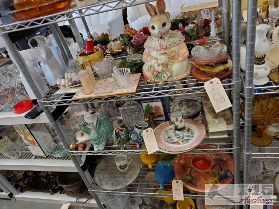 Plates, Bowls, And Figurines