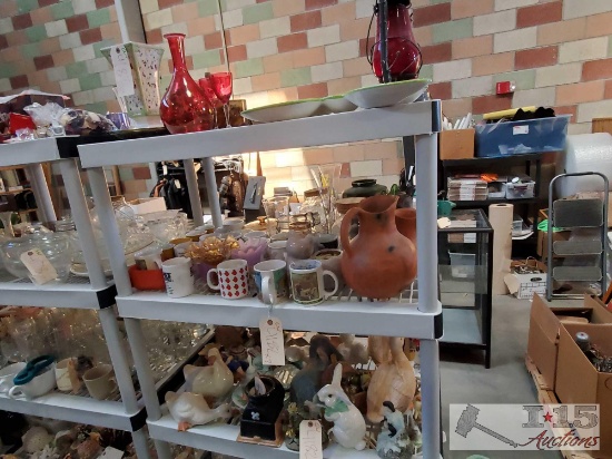 Mugs, Plates, And Figurines