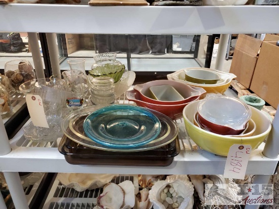 Pyrex Bowls, Cups, And More