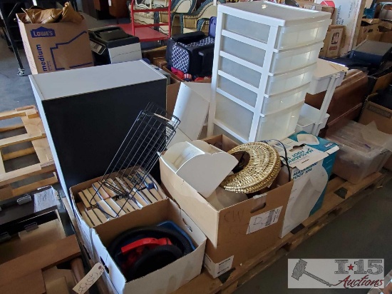 Organizers, Books, Vaccum, And More