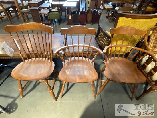 3 Wooden Chairs