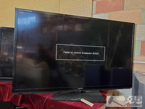 60" Sharp Flat Screen TV