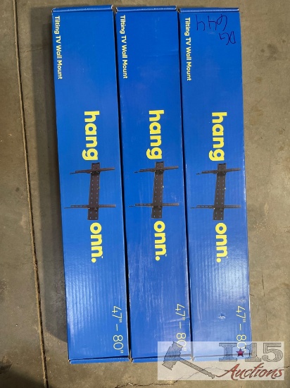 3 Hang On Tilting Wall Mounts