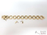 14k Gold Bracelet 20.1g