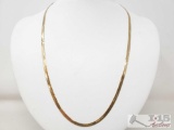 14k Gold Herring Chain